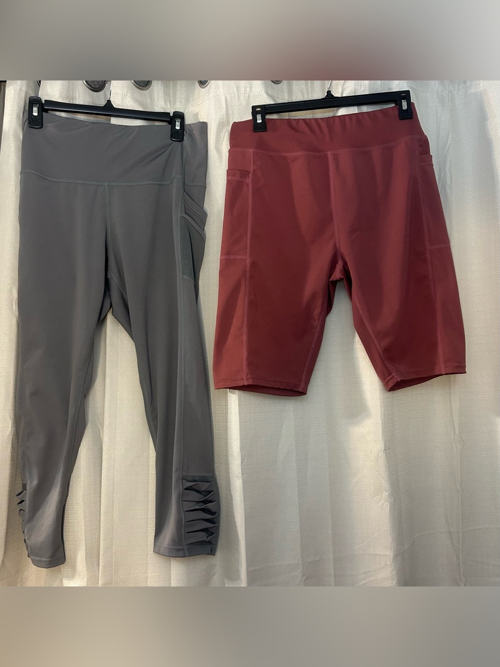Plus Size Activewear Bundle BSP 2X Leggings & R.A.G. Plus 1X Biker Shorts